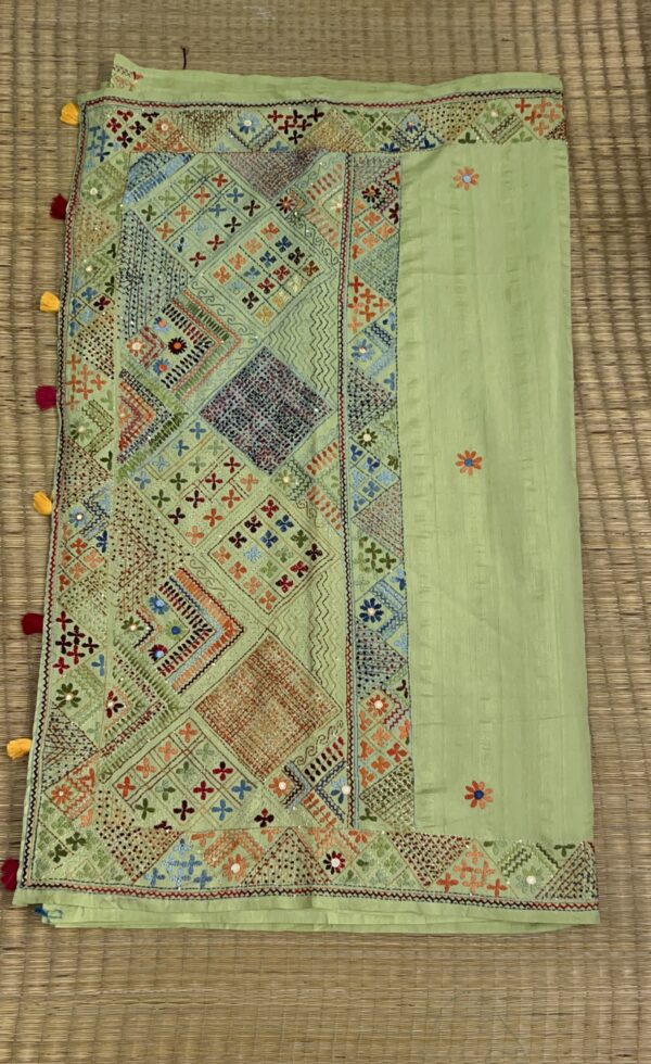 Tussar saree
