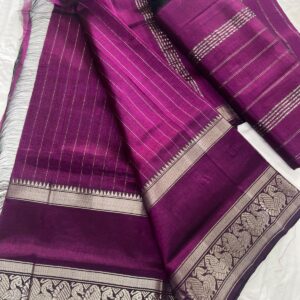 Mangalgiri Pattu by Cotton Saree